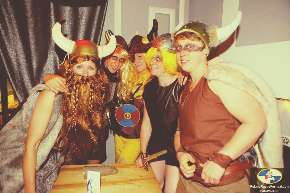 Poland Rugby Festival themed party